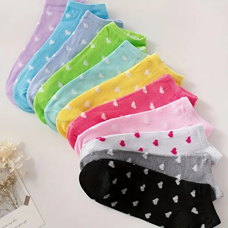 ¡Dulce Tentación! - Pack de 5 pares de Calcetines de estilo mixto para Derretir Corazones