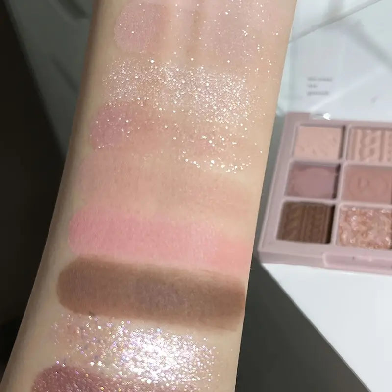 Paleta de sombra de ojos de 9 colores